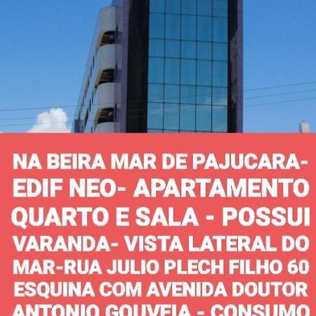 Na Beira Mar De Pajucara- Edif Neo- Apartamento Quarto E Sala- Tem Varanda - Vista Lateral Do Mar- Rua Julio Plech Filho 60 Esquina Com Avenida Doutor Antonio Gouveia - Consumo Eletrico E Pago No Ckeck-Out 1Kwh E 1,35 Reias Maceió Zewnętrze zdjęcie